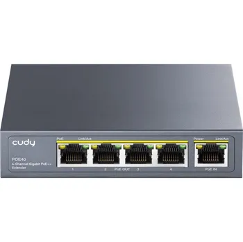 přepínač Cudy POE40 Gigabit PoE Switch extender