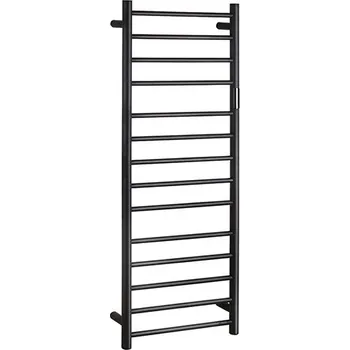 Radiátor Bemeta Design Elektrický koupelnový radiátor / sušák ručníků 450x1320mm, 180W, černá - 704151050