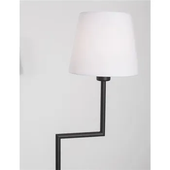 Stojací lampa NOVALUCE Stojací lampa SAVONA černý hliník E27 1x12W 230V IP20 bez žárovky - NOVA LUCE NV 9919153