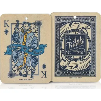 Vůně do auta Závěsná vůně do auta Auto Finesse Playing Card King