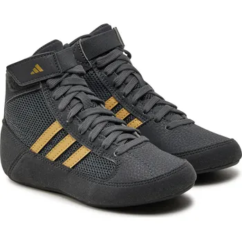 Dětská móda Zápasnické boty Adidas Havoc dětské černo-zlatá Velikost: 36 2/3 EU