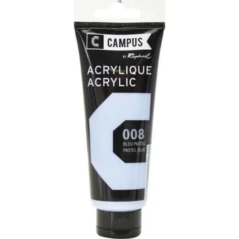 Vodová barva Akrylová barva Raphael 008 - Pastel blue - Pastelová modrá 100 ml