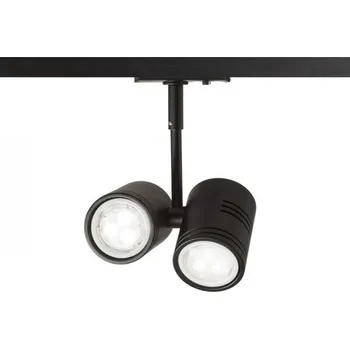 Bodové svítidlo RED - DESIGN RENDL BEEBA II pro jednookr. lištu černá 230V GU10 2x35W - RED - DESIGN RENDL RED R12316