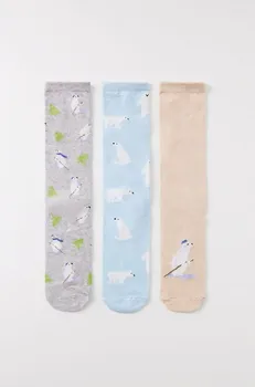 Dámské ponožky Ponožky women'secret GENERIC SOCKS PACKS 3-pack dámské, více barev, 4488627 vícebarevná MLC, vel. ONE SIZE