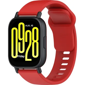 Příslušenství k chytrým hodinkám eses Silikonový řemínek jednoduchý - Červený, 22 mm