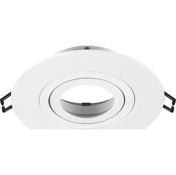 Bodové svítidlo SLV - BIG WHITE NEW TRIA® 75 XL kroužek pro vestavbu do stropu, D: 11 H: 2,6 cm, IP 20, bílá - BIG WHITE (SLV) LA 1007630