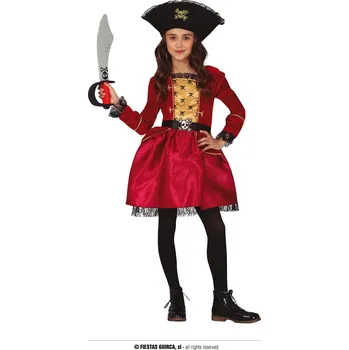 Karnevalový kostým Guirca Pirátka kostým dětský Velikost: 10 – 12 let