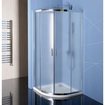 Easy čtvrtkruhová sprchová zástěna 900x900mm, L/R, čiré Brick EL2638