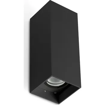 Venkovní osvětlení FARO KOV 2L nástěnné svítidlo hranaté, černá 2700K 14°/34° - FARO FARO 71793-224