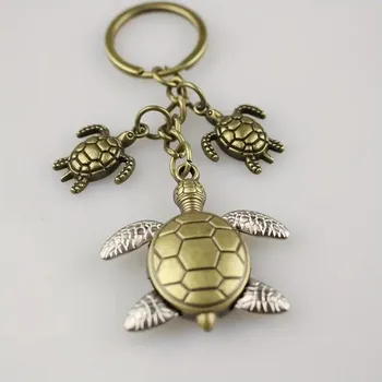 Přívěsek na klíče se želvou