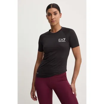 Tréninkové tričko EA7 Emporio Armani černá barva, TJEMZ.8NTT70 TJEMZ.8NTT70.1200 99X, vel. L
