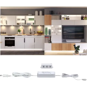 Nástěnné svítidlo PAULMANN Nábytkové svítidlo Clever Connect trafo max. 12W 12V DC včetně 3-násobného rozbočovače bílá - PAULMANN P 99946