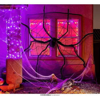 Karnevalový doplněk Guirca Fiestas Španělsko Pavučina 200 cm s pavoukem