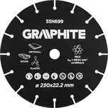 Kotouč řezný 230x22mm, měkké materiály Graphite
