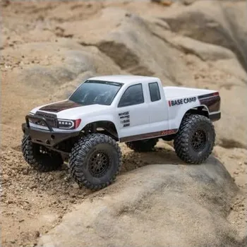 RC model auta Axial SCX24 Base Camp 1:24 4WD RTR modrý