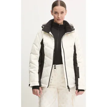 Lyžařská bunda Guess béžová barva, W4PL3N WH0K0 W4PL3N.WH0K0 01X, vel. XS