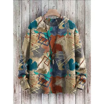 Dámský svetr Svetr s 3D potiskem kočka, oči CS402 Velikost: XL, Barva (Varianta): Svetr 16