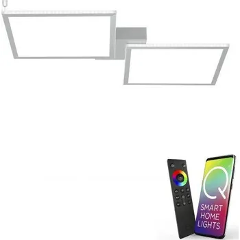 PAULNEUHAUS Q-ROSA LED stropní svítidlo Smart-Home s měnitelnou teplotou chromatičnosti vč. dálkového ovladače stmívatelné ZigBee 2700-5000K - PAUL NEUHAUS PN 6993-55
