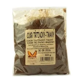 Potravina Cukr třtinový tmavý mletý 500 g