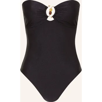 Dámské plavky Seafolly Dámské Bandeau Bikiny Palermo, černá, 36