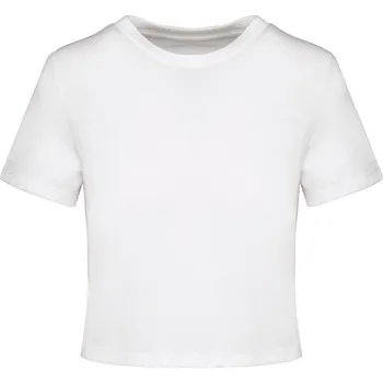 pracovní tričko Kariban Tričko Kariban PA4022 crop top, krátký rukáv, dámské COT20402200104-white XL Bílá