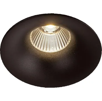 Koupelnové svítidlo KOHLLIGHTING LUXO zapuštěné svítidlo s rámečkem černá 12W 2700K 1-10V - KOHL-Lighting KHL K50150.02.RF.BK-BK.38.ST.8.27.D1