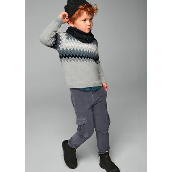 Chlapecké oblečení Chlapecké manšestrové kapsáče šedé Mayoral 4535 Velikost: 4 roky (104 cm)