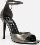 Sandály Pepe Jeans CINDY SHINY šedá barva, PLS90675, EUR 41
