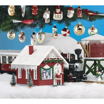 Modelová železnice Santova dílna Vánoční edice G - Piko 62703 (Zahradní železnice)