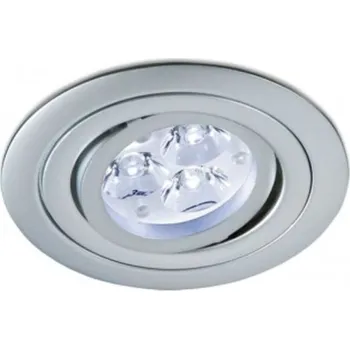 Bodové svítidlo BPM Vestavné svítidlo JANT Aluminio Plata nikl satin 1x50W, 12V - BPM BPM 5000.19