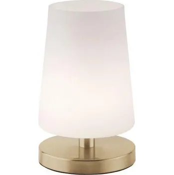 Lampička PAULNEUHAUS SONJA LED stolní lampa v matné mosazi s decentním podlouhlým stínítkem na lampu 3000K - PAUL NEUHAUS PN 4146-60