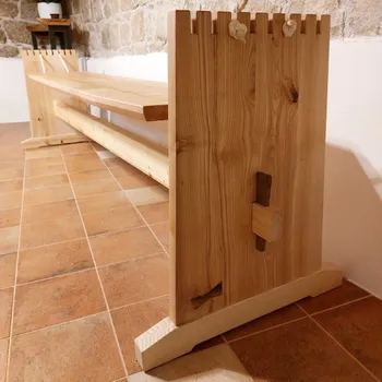 Zahradní lavice PS WooD Balanční lavice Dřevina: Modřín