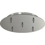 SLV - BIG WHITE Stropní rozeta, 5 výstupy, kulatá, chrom, včetně odlehčovacích profilů - BIG WHITE (SLV) LA 132625