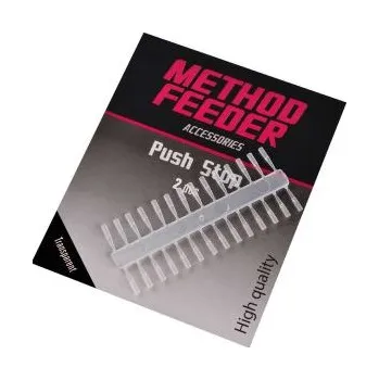 Tandem Baits Push Stop-nekonečná zarážka-56 ks Barva: černá