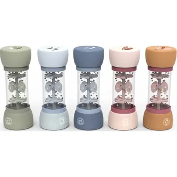 Dřevěná hračka Dřevěný hudební nástroj Speedy Monkey - Chrastidlo SP5009 - hnědá