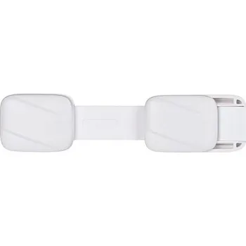Dětská zábrana Zopa Zámek skříněk nastavitelný White