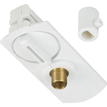 Bodové svítidlo SLV - BIG WHITE Systémové svítidlo Adapter pro jednookr. lištu bílý - BIG WHITE (SLV) LA 143121