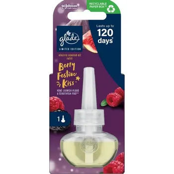 Glade Aromatherapy náplň osvěžovače vzduchu Electric Berry Festive Kiss, 20 ml