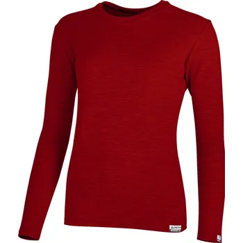 Dámská mikina LOTA dámská merino mikina - Červená 3160 / XXL / Červená