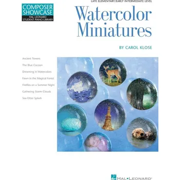 Hal Leonard Corporation Watercolor Miniatures