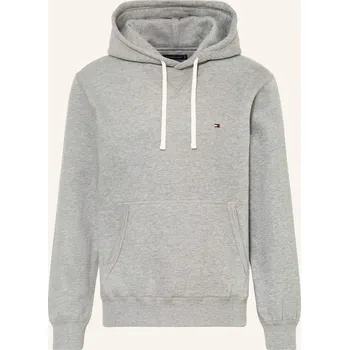Pánské oblečení Tommy Hilfiger Pánská Mikina S Kapucí, šedá, XXL
