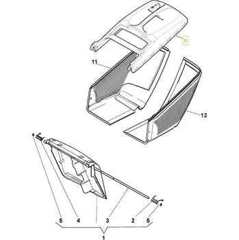 Horní část koše Gardol, GGP 381486013/0