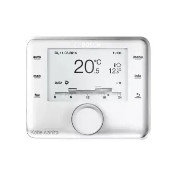 Termostat Bosch CR 400 bez venkovního čidla