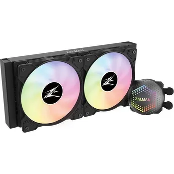 Počítačové chlazení Zalman vodní chladič CPU ALPHA24 Black / 2 x 120 mm / PWM / ARG / černá