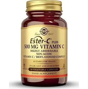 Solgar Ester C Plus 500 mg 50 kapslí