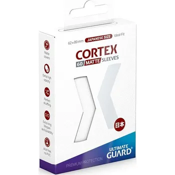Příslušenství ke karetním hrám Ultimate Guard - obaly na karty - Cortex Sleeves Japanese Size Matte White 60 ks