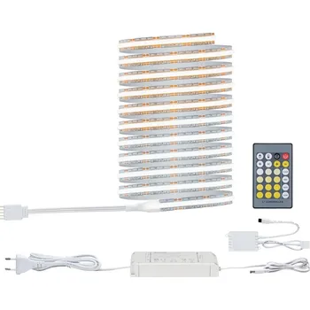 LED osvětlení PAULMANN MaxLED 500 LED Strip Full-Line COB základní sada 3m 15W 600lm/m 640LEDs/m měnitelná bílá 36VA - PAULMANN P 71111