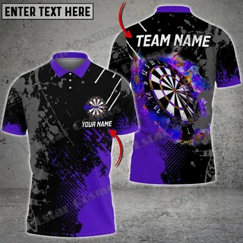 Tričko pro Darts tým s vlastním jménem 3D CS484 Velikost: 4XL, Barva (Varianta): Polo košile 5