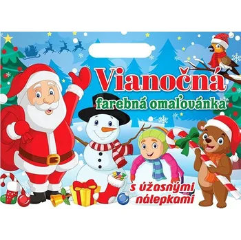 omalovánky Vianočná farebná omaľovánka Kniha