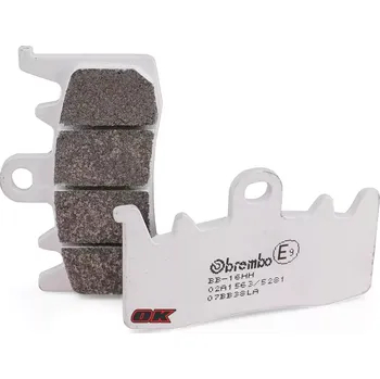 Brzdová destička Brembo (Itálie) Přední brzdové destičky Brembo 07BB38LA - Aprilia Caponord 1200, 1200ccm - 13-16